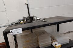 Shelf With Contents of Com-A-Long, Tools, Organizers, etc