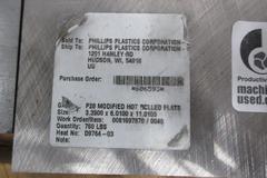 (5pcs) P20 Steel Plates, 3.39" x 6.01" x 11.01" 