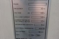 Mori Seiki SL-200S/500 CNC Turning Center withMSC-501 Control, Bar Feeder, Sub Spindle, Chip Conveyor and More