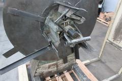 Material Spool Feeder, Manual Diameter Adjuster from 14" to 16" ID, Adjustable Keeper Arms To 14" Wide, Pneumatic Controlled Braking System