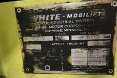 White-Mobilift WC-40 4000 lb Capacity Forklift with 42" Forks, Triple Mast, Cushion Tires