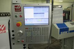 Haas CL-1 CNC Turning Center with Live Milling, 8 Position Tool Turret, C-axis, Bar Feed, Coolant System - New 2019 - Like New - 283 Spindle Hours!