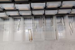 Pin Gages from .018" to .615" with Plastic Organizers