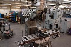 Bridgeport 1J Vertical Milling Machine with Newall Sapphire DRO