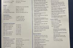 Milltronics VM22iL CNC Vertical Machining Center With 24 Station Sidemount Tool Changer, 4th Axis Capable,15,000 RPM,  CAT-40 Big Plus Spindle