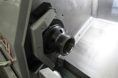 Haas SL-10 CNC Turning Center with Tailstock, Chip Conveyor