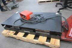 Autoquip Series 35 Electric Over Hydraulic Lift Table, Max Lift Capacity 2500 lbs, Foot Control Switch