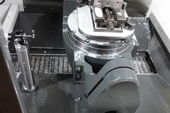 Haas UMC-750 CNC 5-axis Vertical  Machining Center, 11 Station Pallet Pool, 15,000 RPM, Probing, Through Spindle Coolant