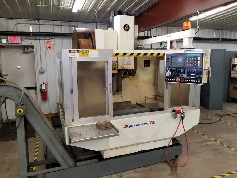 Kitamura MyCenter 3X CNC Vertical Machining Center with 10,000 RPM Spindle, Twin Arm Tool Changer and More