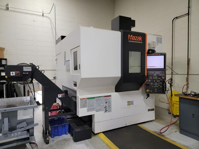 Mazak VCU500A 5X 5Axis CNC Machining Center with Probing, Through