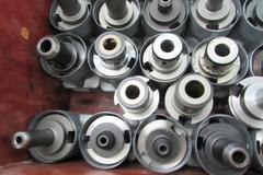 Cat 50 Tool Holders, Approx (40).  Mostly End Mill and Collet Types