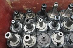 Cat 50 Tool Holders, Approx (40).  Mostly End Mill and Collet Types