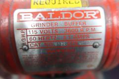 Baldor 6" 3600 RPM Double End Pedestal Grinder