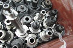 Cat 50 Tool Holders, Approx (40).  Mostly End Mill and Collet Types