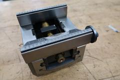 Lang Workholding 48155-125 5-Axis Self-Centering Vise with Jaws and Quick-Point Clamping Studs