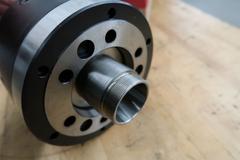 Royal S20 Collet Chuck with A2-5 Adapter Plate. 6000 RPM Max