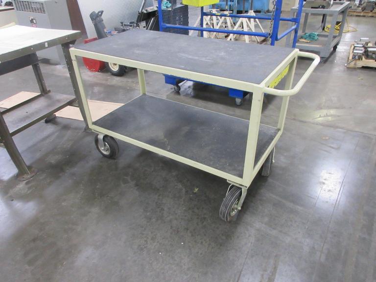 2 Tier Metal Shop Cart 