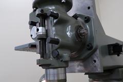 Bridgeport Vertical Mill with Acu-Rite DRO, Modified & Incomplete