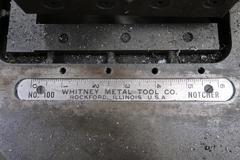 Whitney No. 100 Hand Notcher with 6" Blades