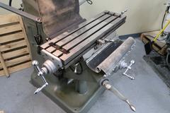 Bridgeport Vertical Mill with Acu-Rite DRO, Modified & Incomplete