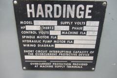 Hardinge Super Precision HLV-H Toolroom Lathe with Fagor 2-Axis Digital Readout, Inch Threading, Tool Post, Production Slide and Accessories