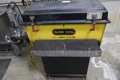 Burr King Vibra King 45 Vibratory Deburring Machine with Urethane Lined Tub