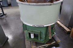 Rotofinish Hutson Vibratory Deburring Machine with Urethane Lined Tub and Media