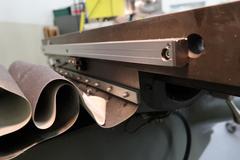 Bridgeport Vertical Mill with Acu-Rite DRO, Modified & Incomplete