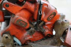 Ridgid 1822-I Pipe Threader with Reaming, Threading and Cutting Attachments, 110 Volt