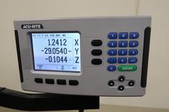 Bridgeport Vertical Mill with Acu-Rite DRO, Modified & Incomplete