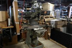Bridgeport 2J Vertical Milling Machine, Variable Speed, with Acu-Rite Millvision 2-Axis DRO