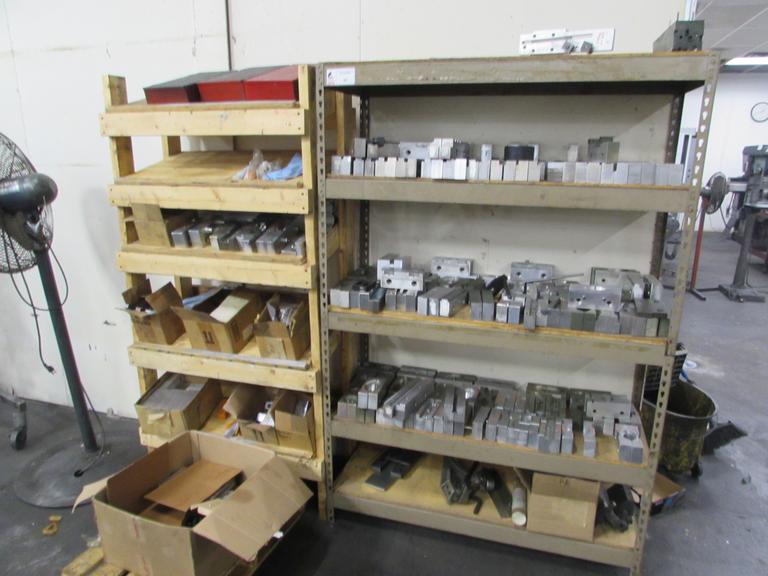 Aluminum Vise Jaws, Shelving and Pallet 