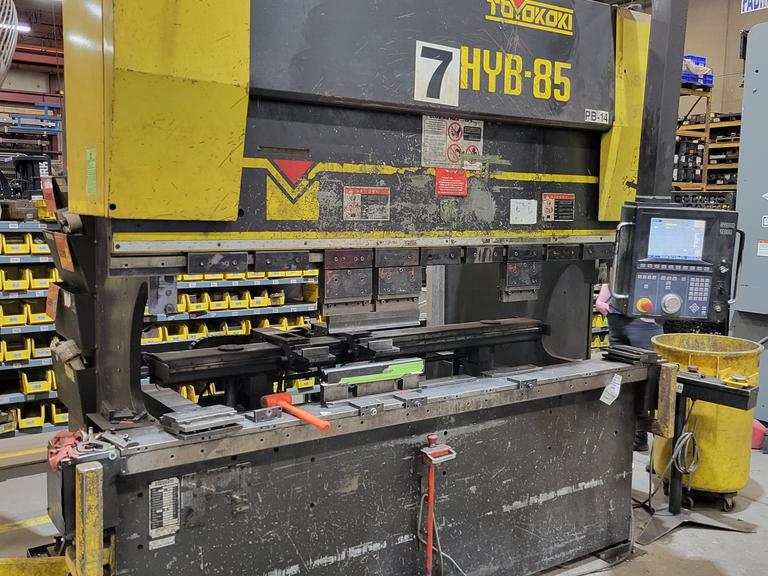 Toyokoki HYB-8525 Hybrid Servo/Electric Press Brake