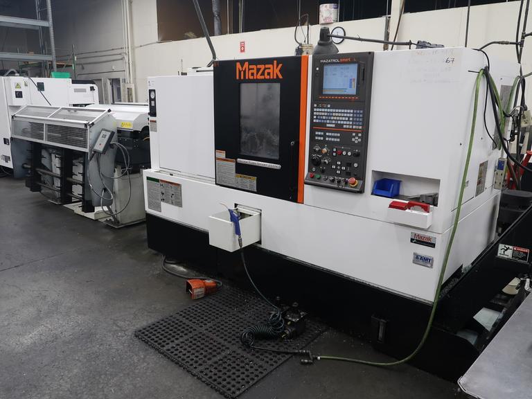 Mazak Quick Turn Smart 250M Turning Center with Live Milling, Bar Feeder- NEW IN 2015