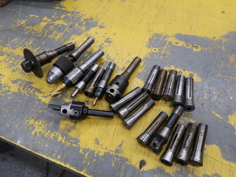 R8 Tooling: Collets, Boring Head and More Including Straight Shank Boring Head