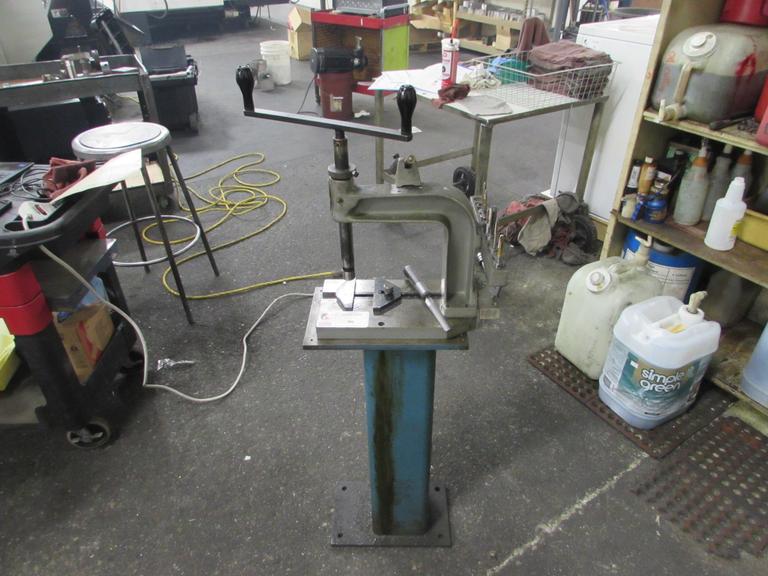 Phase II Hand Tapper with Tooling And Stand