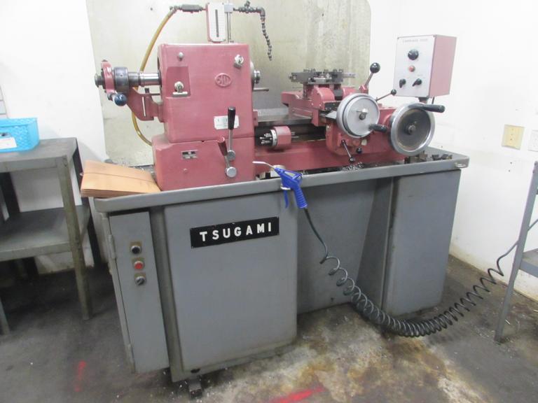 Machines Used  Tsugami T-SPL Chucker Lathe with 5C Clever Closer, Variable  Speed, 8 Position Turret with Power Feeds