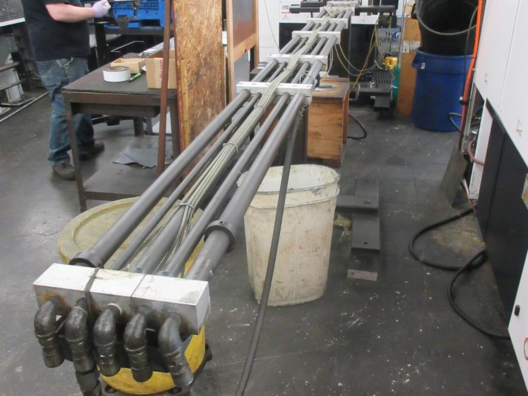 5-Tube Hydraulic Bar Feeder