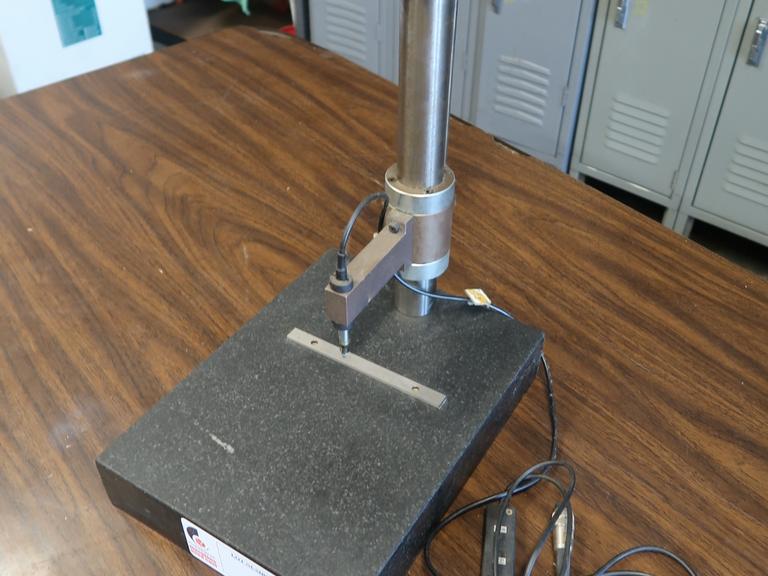 Granite Base Probe Stand with Hand Crank Z-Axis Adjustment