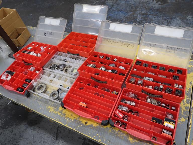 Bearings, Furses, Relays, Springs and More in Organizers