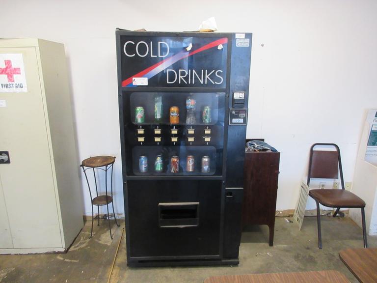 Drink Vending Machine, No Keys