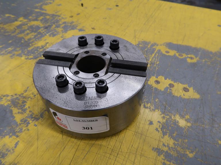 Kitagawa BT208 8" 2-Jaw CNC Lathe Chuck