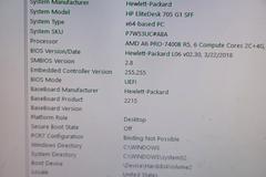 HP EliteDesk Coputer System with 19" Monitor, AMD A6 Processor, 463GB Harddrive, Fresh Windows 10 Pro Install