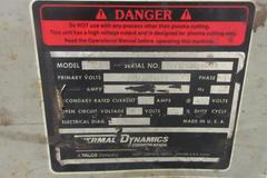 Thermal Dynamics Thermal Arc Pak 5XR Plasma Cutting System with Torch, Ground Clamp