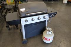 Brinkman Propane Grill with Side Burner and 20# Propane Tank