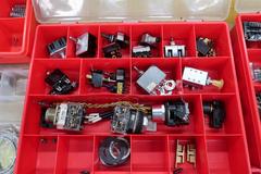 Bearings, Furses, Relays, Springs and More in Organizers