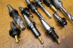 End Mill Style Cat 40 Tool Holders, (10)