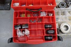 Bearings, Furses, Relays, Springs and More in Organizers