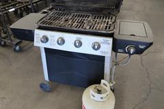 Brinkman Propane Grill with Side Burner and 20# Propane Tank