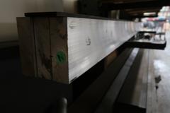 Cantilever Style Stock Rack with Contents of Material and Pallet Racking